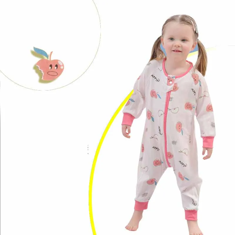 0.3TOG Children Gauze Cotton Split-leg Side mesh Sleeping Bag-S59