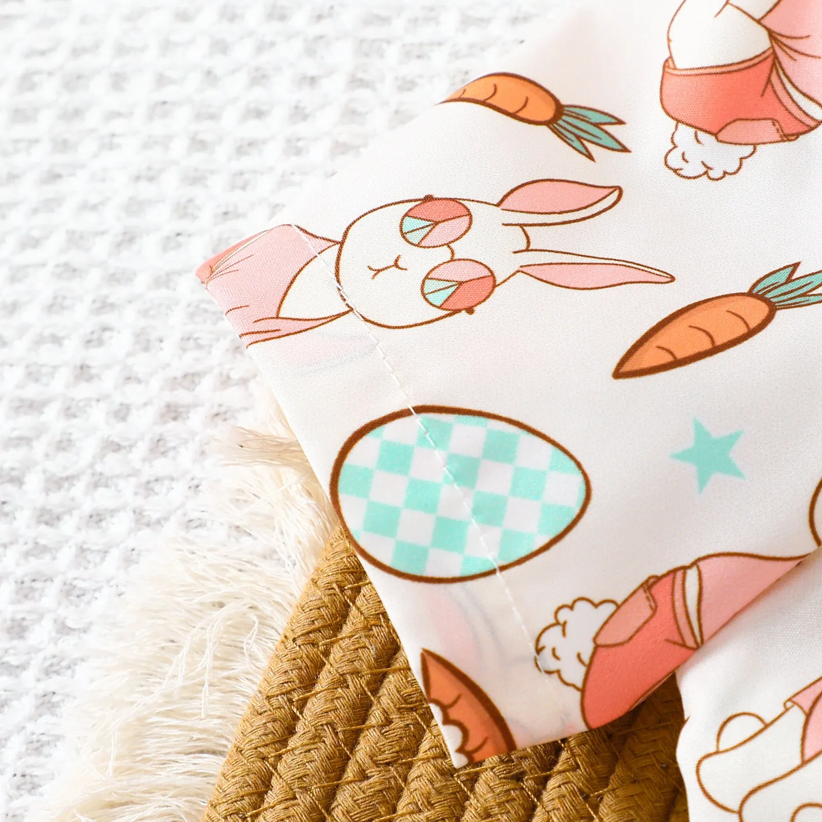 2 Pieces Set Baby Kid Boys Easter Animals Car Cartoon Shirts And Solid Color Shorts Wholesale 25021010