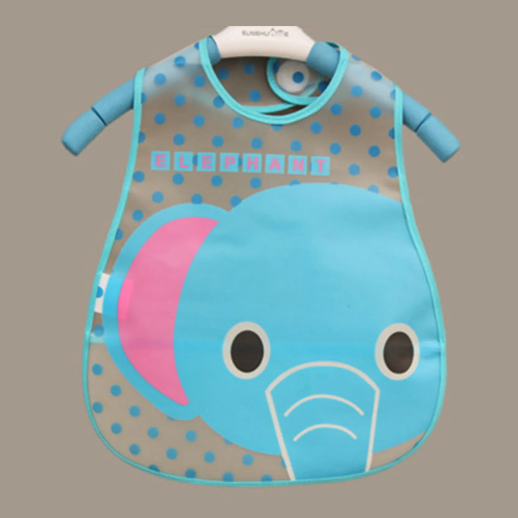 Baby Bibs Waterproof Elephant Cartoon Children Bibs Infant Burp Cloths Brand Clothing Towel Kids Clothing Accessories