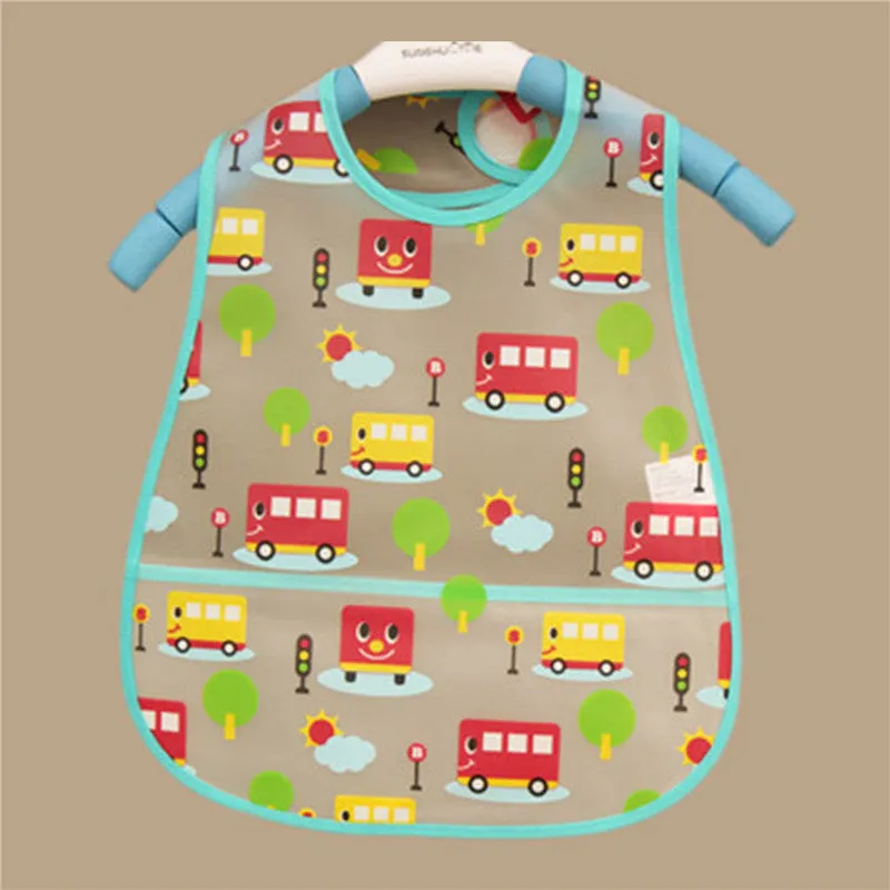 Baby Bibs Waterproof Elephant Cartoon Children Bibs Infant Burp Cloths Brand Clothing Towel Kids Clothing Accessories
