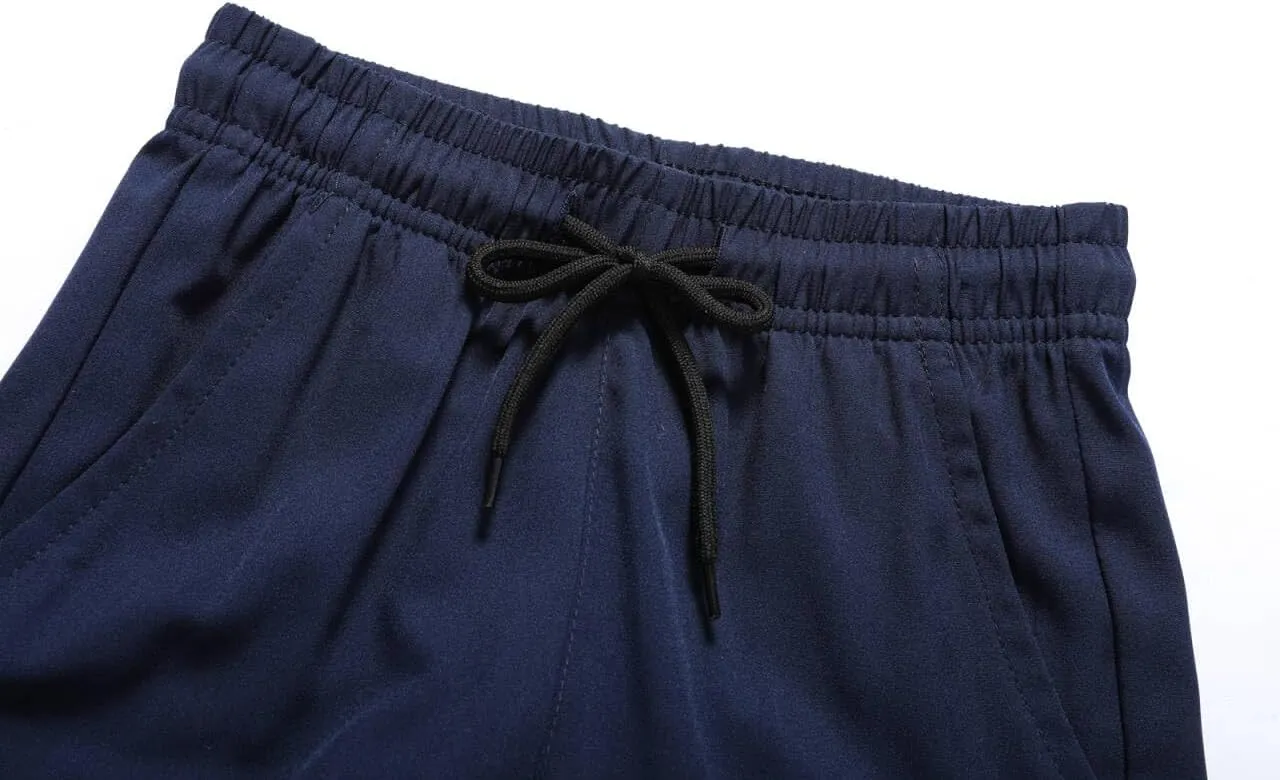 Baby Boys Cargo Joggers Pants Toddler Quick Dry Lightweight Hiking Pants Kids Pull On Sweatpants