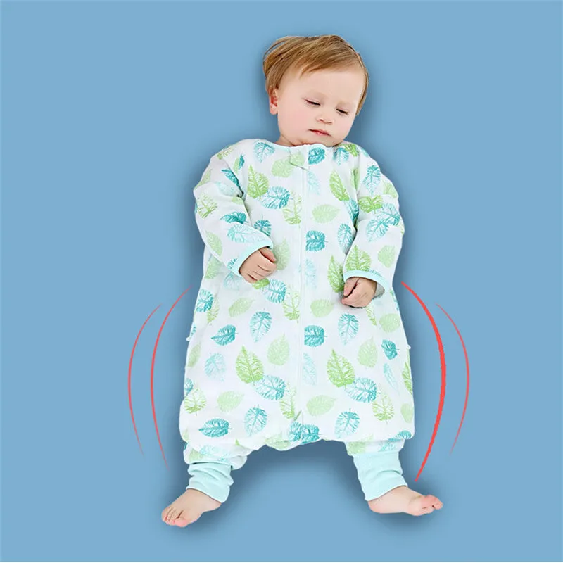 Baby Sleeping Bag Gauze Four Seasons Universal Split Leg Kick - Proof Quilt
