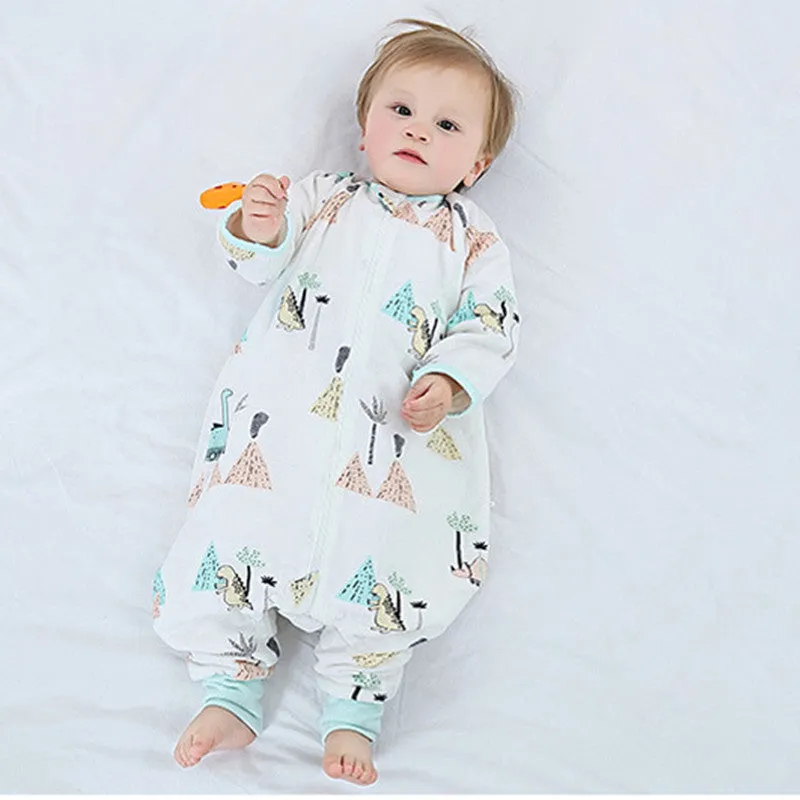 Baby Sleeping Bag Gauze Four Seasons Universal Split Leg Kick - Proof Quilt