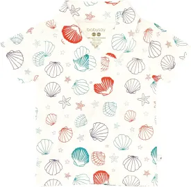 Babysoy Toddler Short Sleeve Polo Shirt - Organic Cotton Unisex Baby Soft Tee