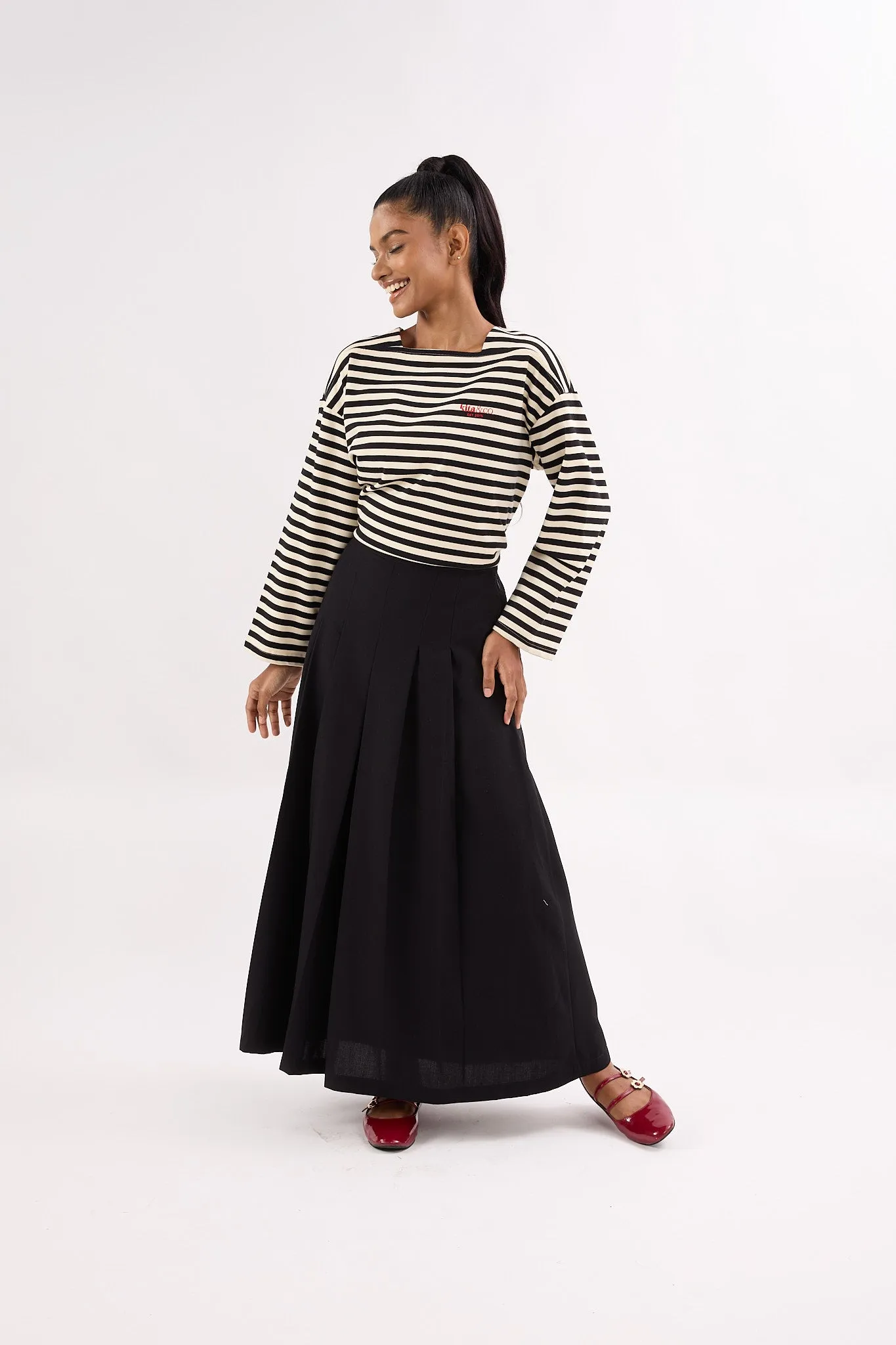 Black Box Pleated Skirt - Women's