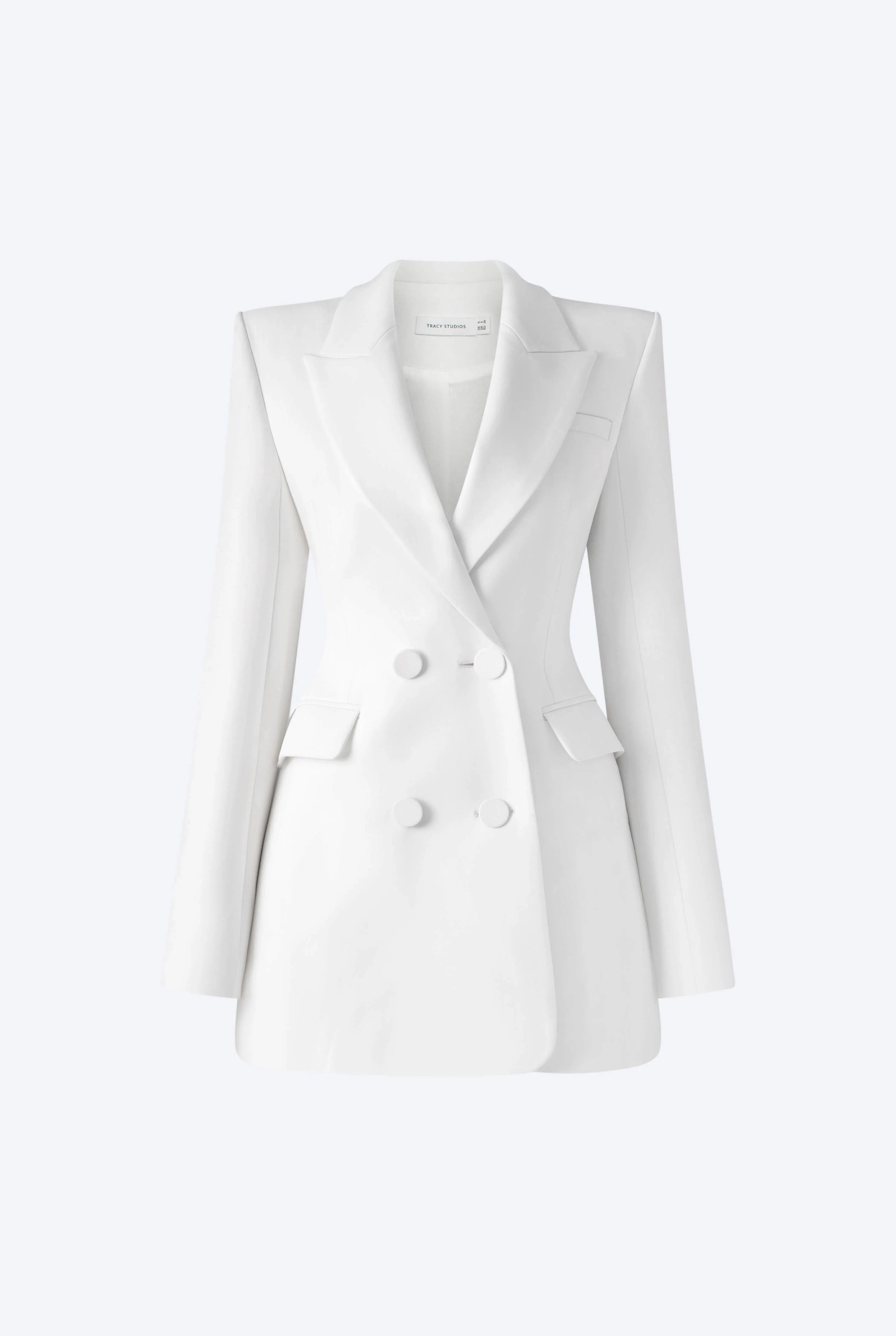 Classic Double-Breasted Peak Lapel Four Button Suit