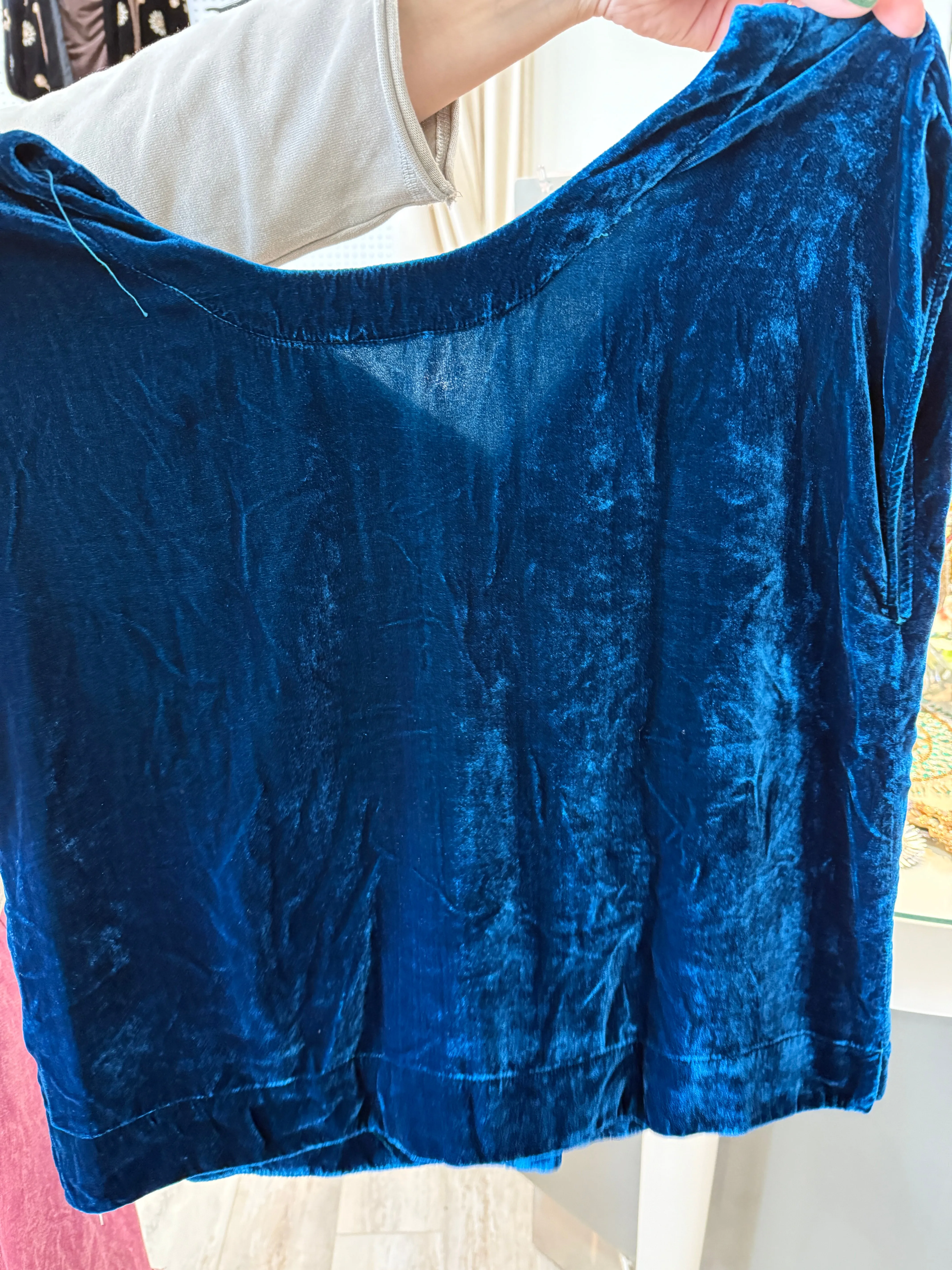 Cut Loose Velvet Reversible Vest