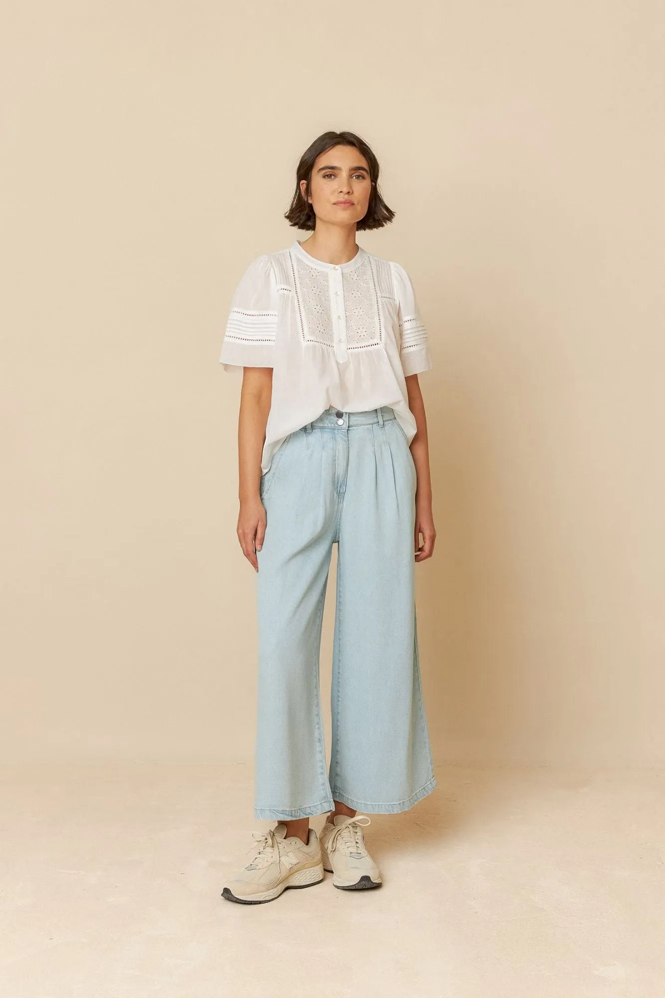Denim - Effect Pants