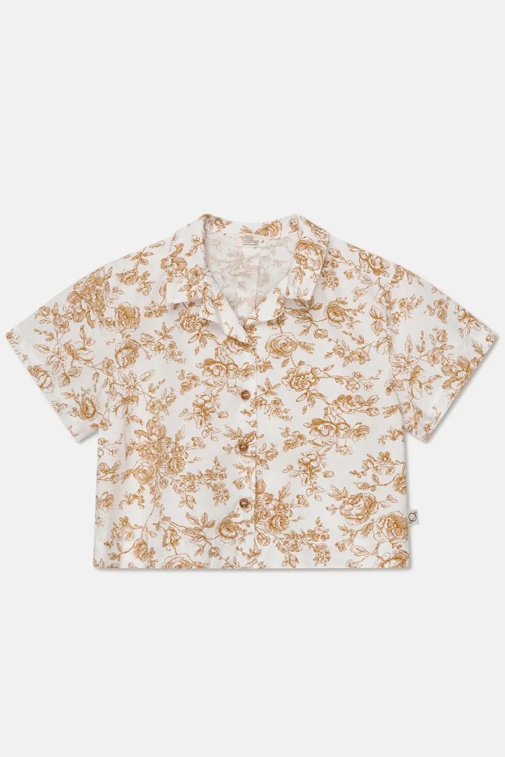 Floral Crop Shirt
