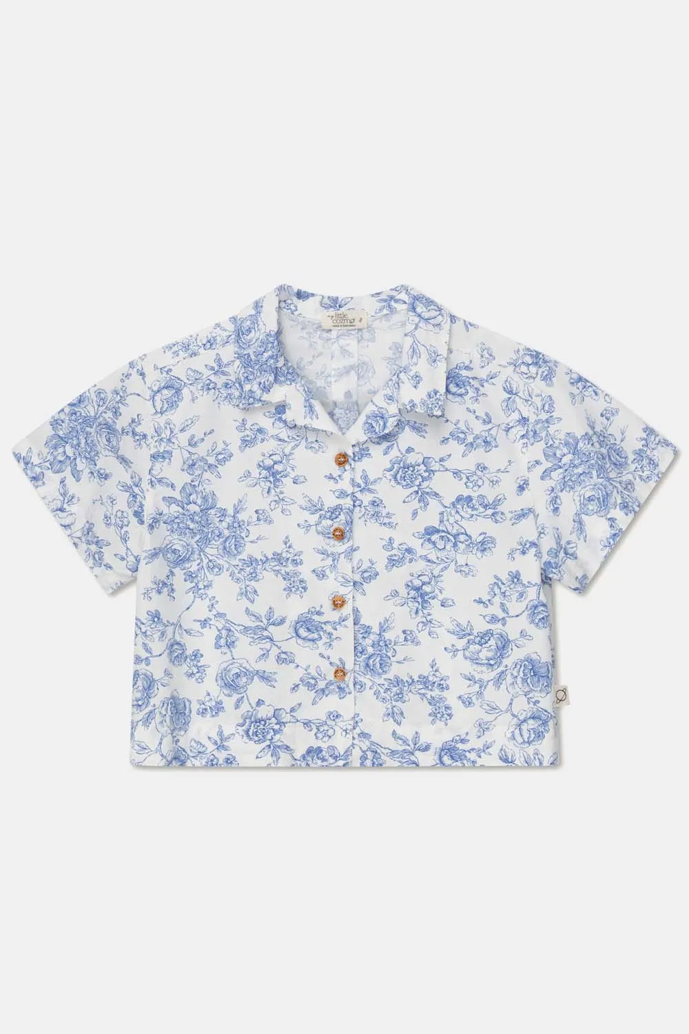 Floral Crop Shirt