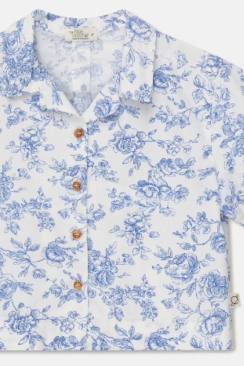 Floral Crop Shirt