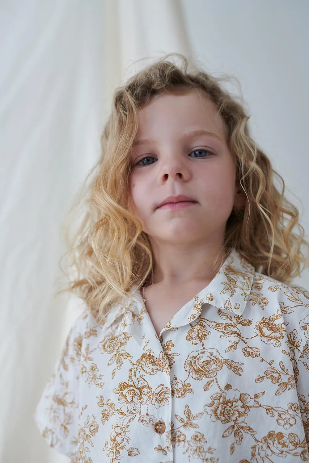 Floral Crop Shirt