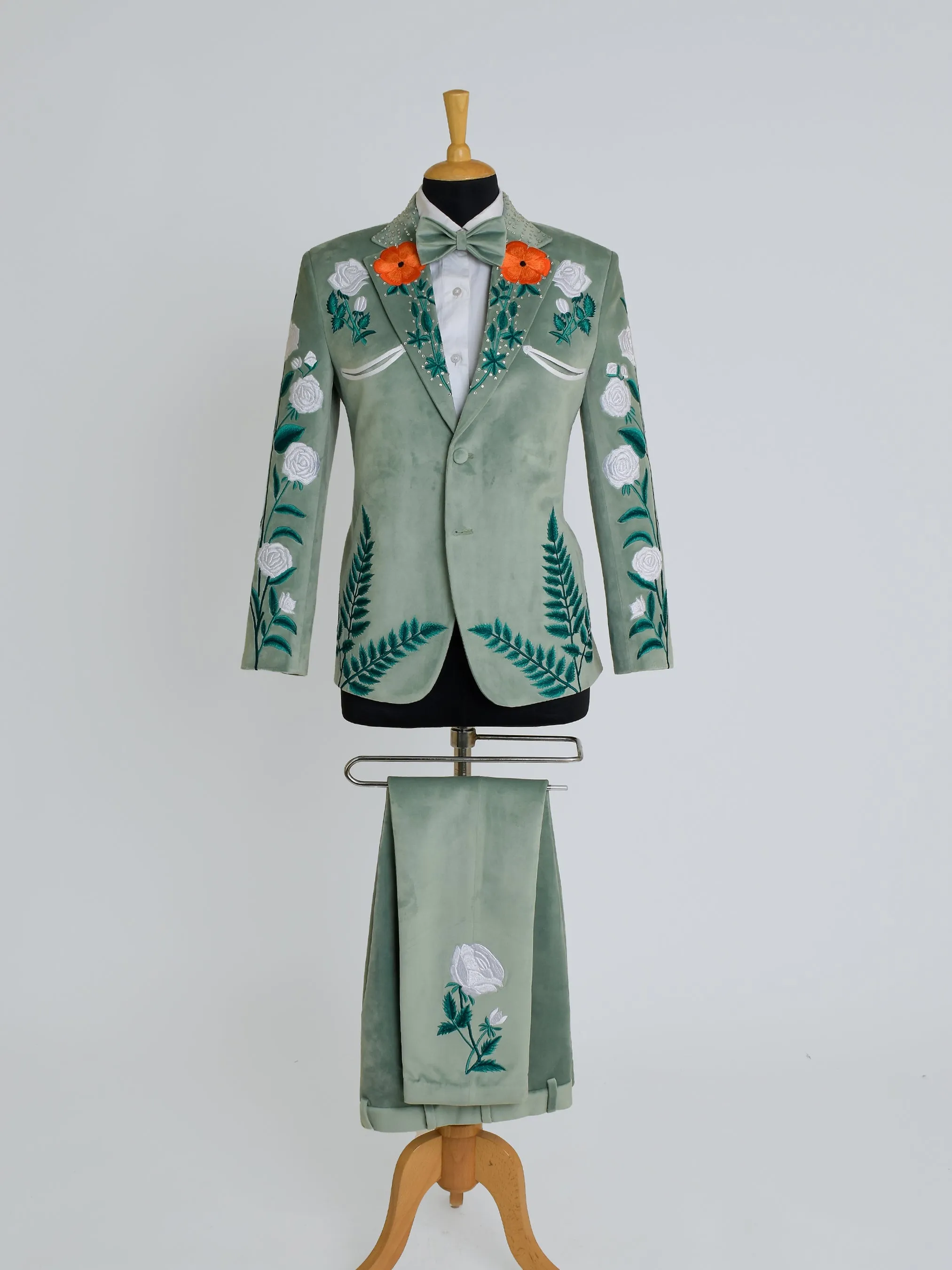 Floret Western Wedding Suit