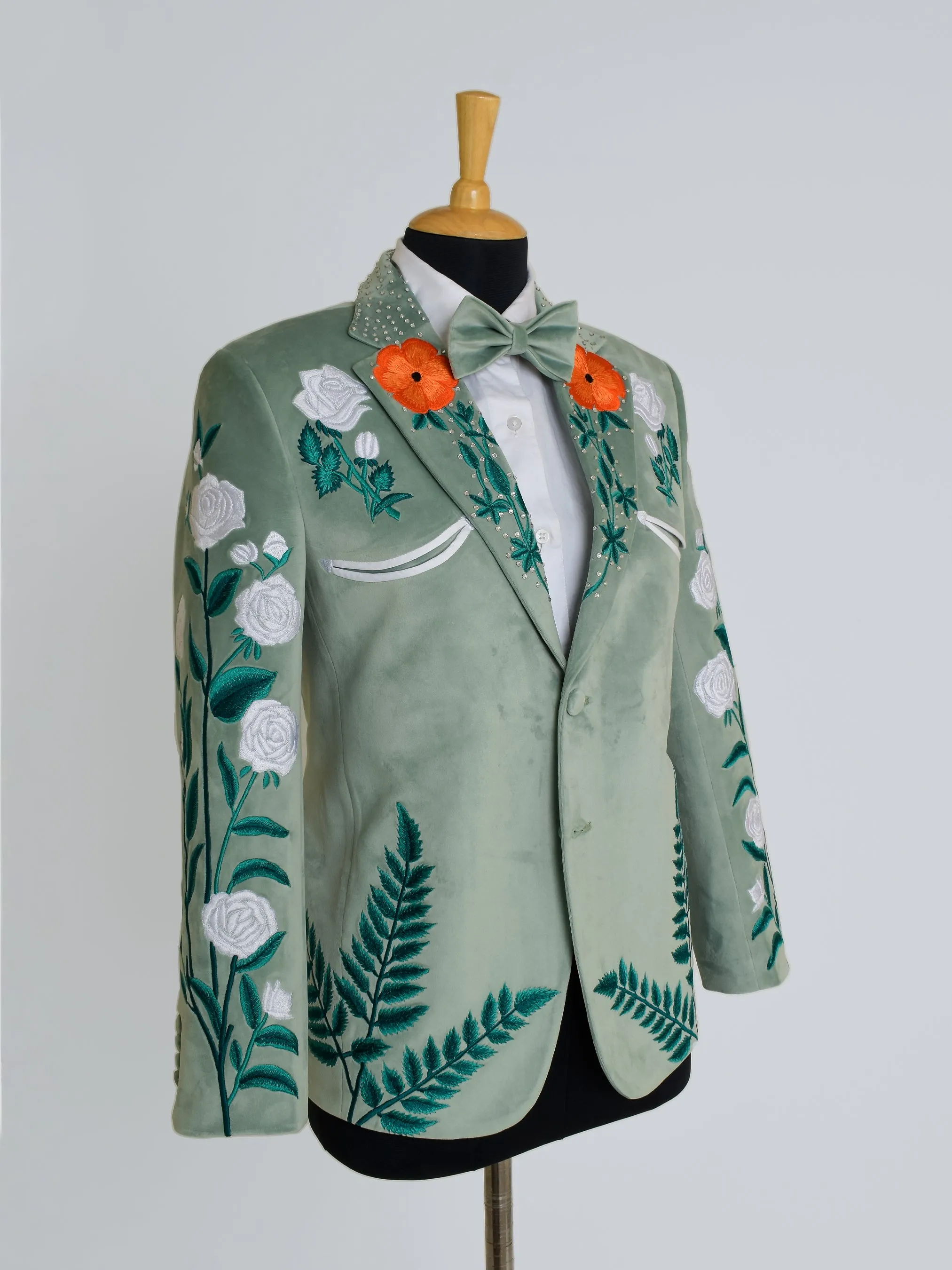 Floret Western Wedding Suit