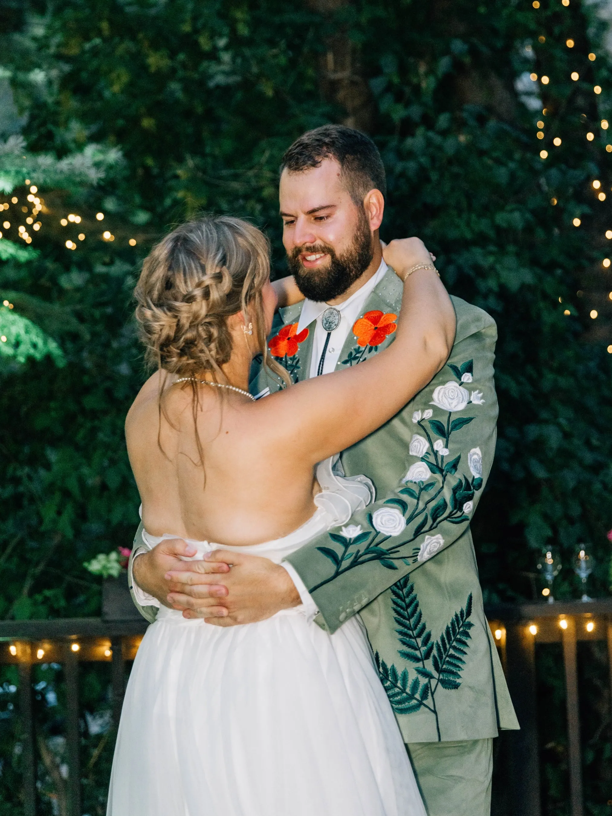Floret Western Wedding Suit