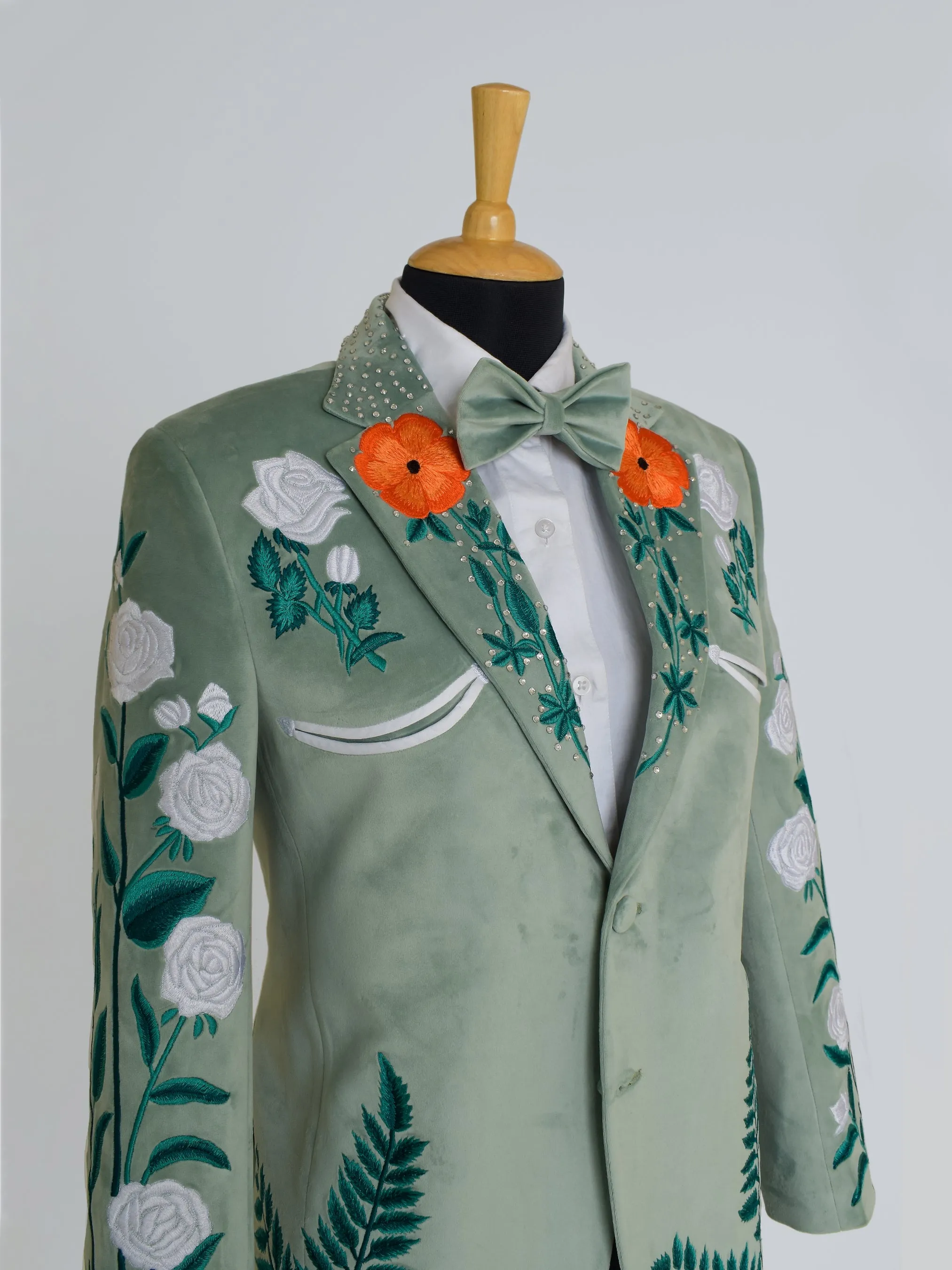 Floret Western Wedding Suit