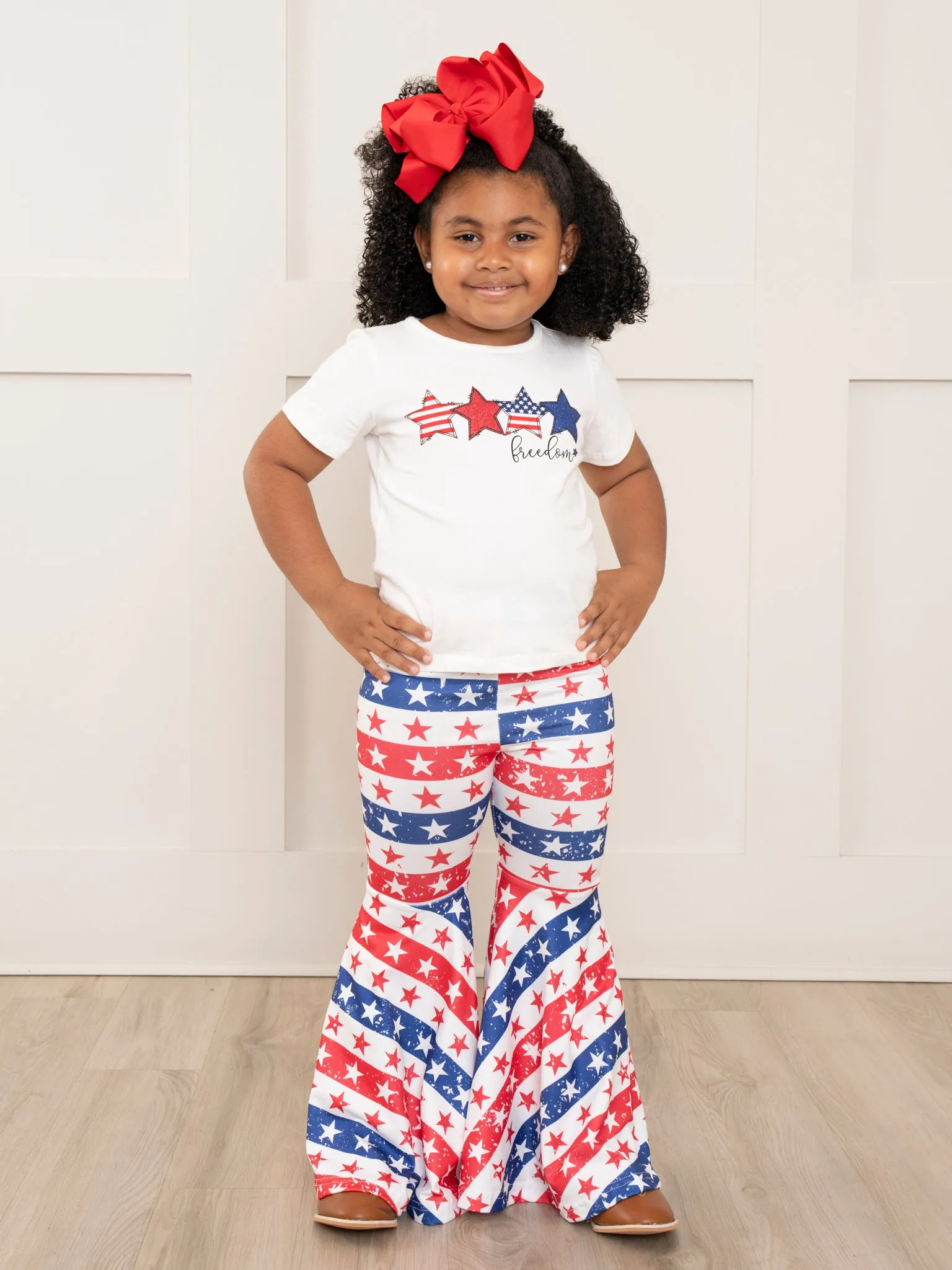 Freedom Stars Bell Bottoms Outfit