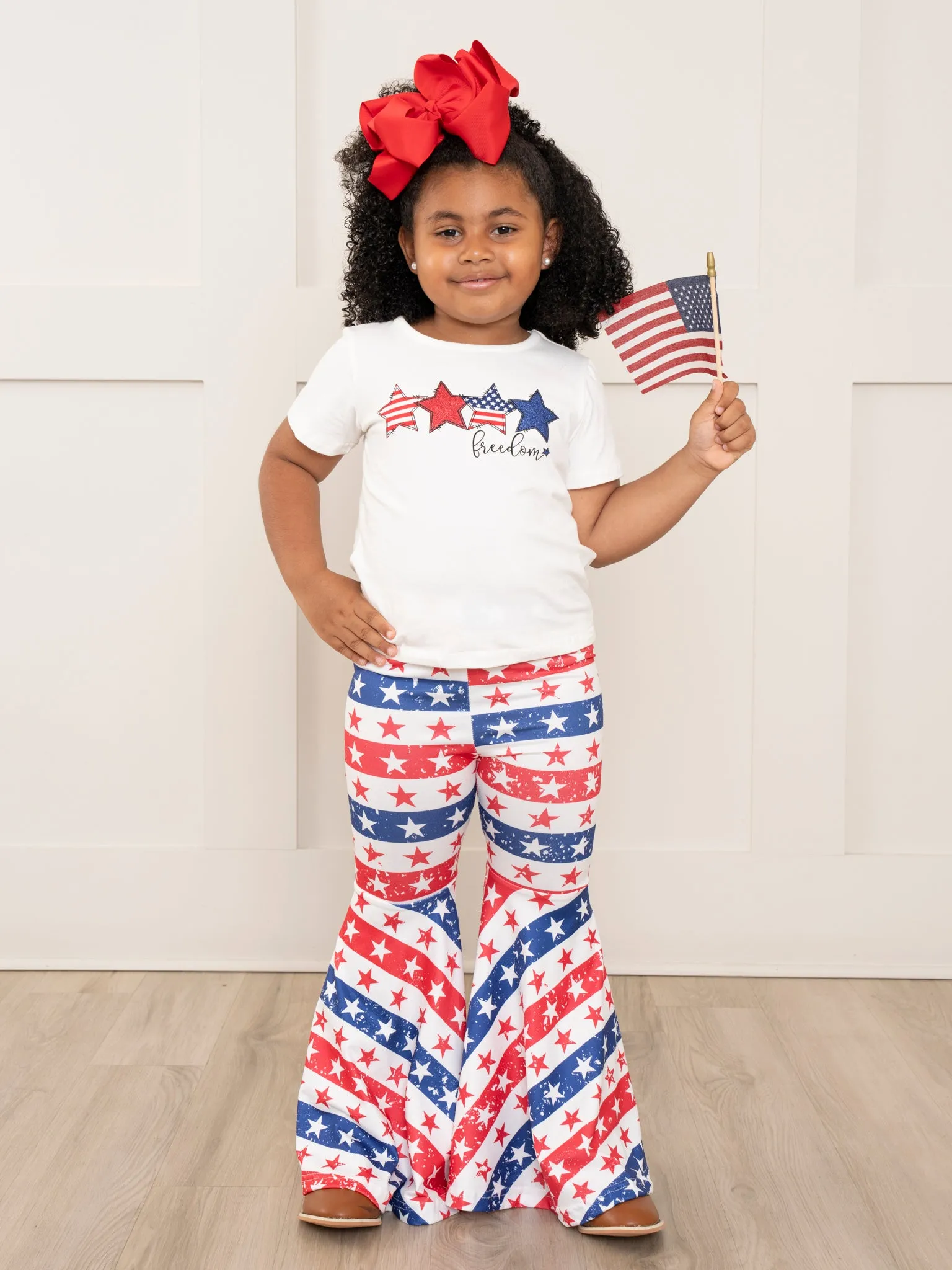 Freedom Stars Bell Bottoms Outfit