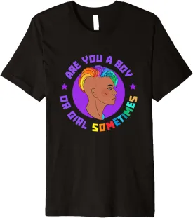 Genderless Neutral - Pride Non Binary Gender Fluid Premium T-Shirt