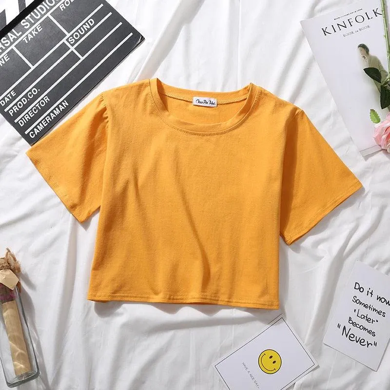 Loose Crop Top Collection