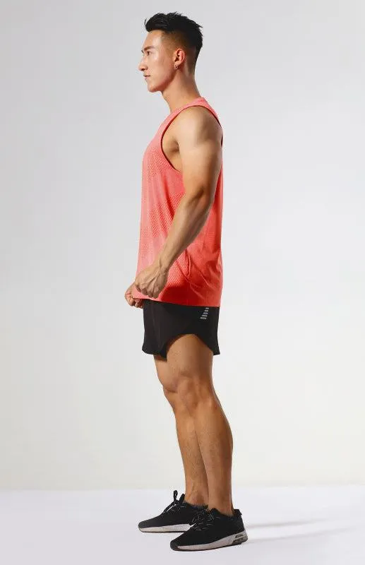 Men's casual loose sleeveless round neck vest