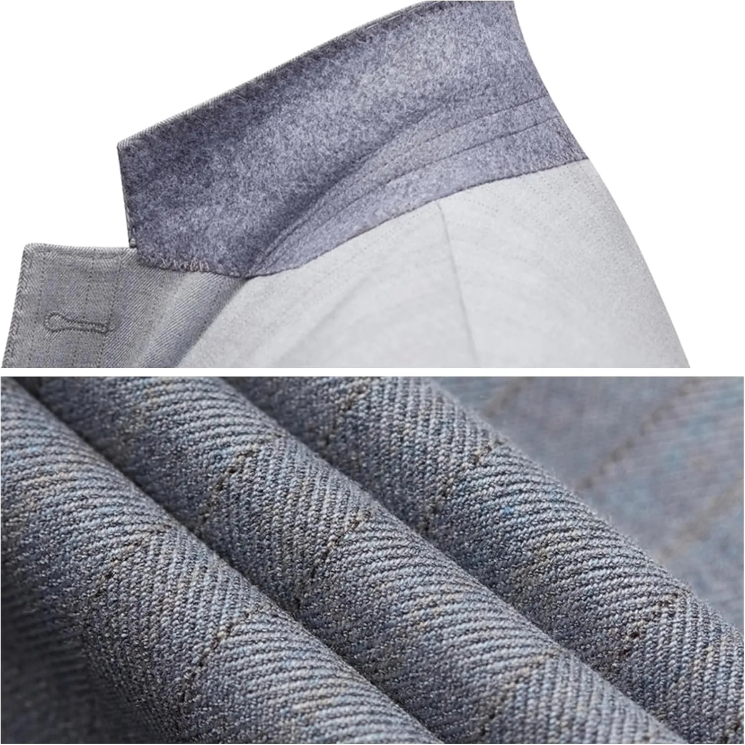 Men's Classic Stripe Suit 3 Piece Elegant Business Suit Two Button Wedding Prom Tuxedo Jacket Vest & Pants 2025