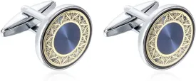 Mens Cufflinks Brass Cuff Links Tuxedo Shirt Studs Classic Jewelry Gift for Wedding Banquet Ceremony Business