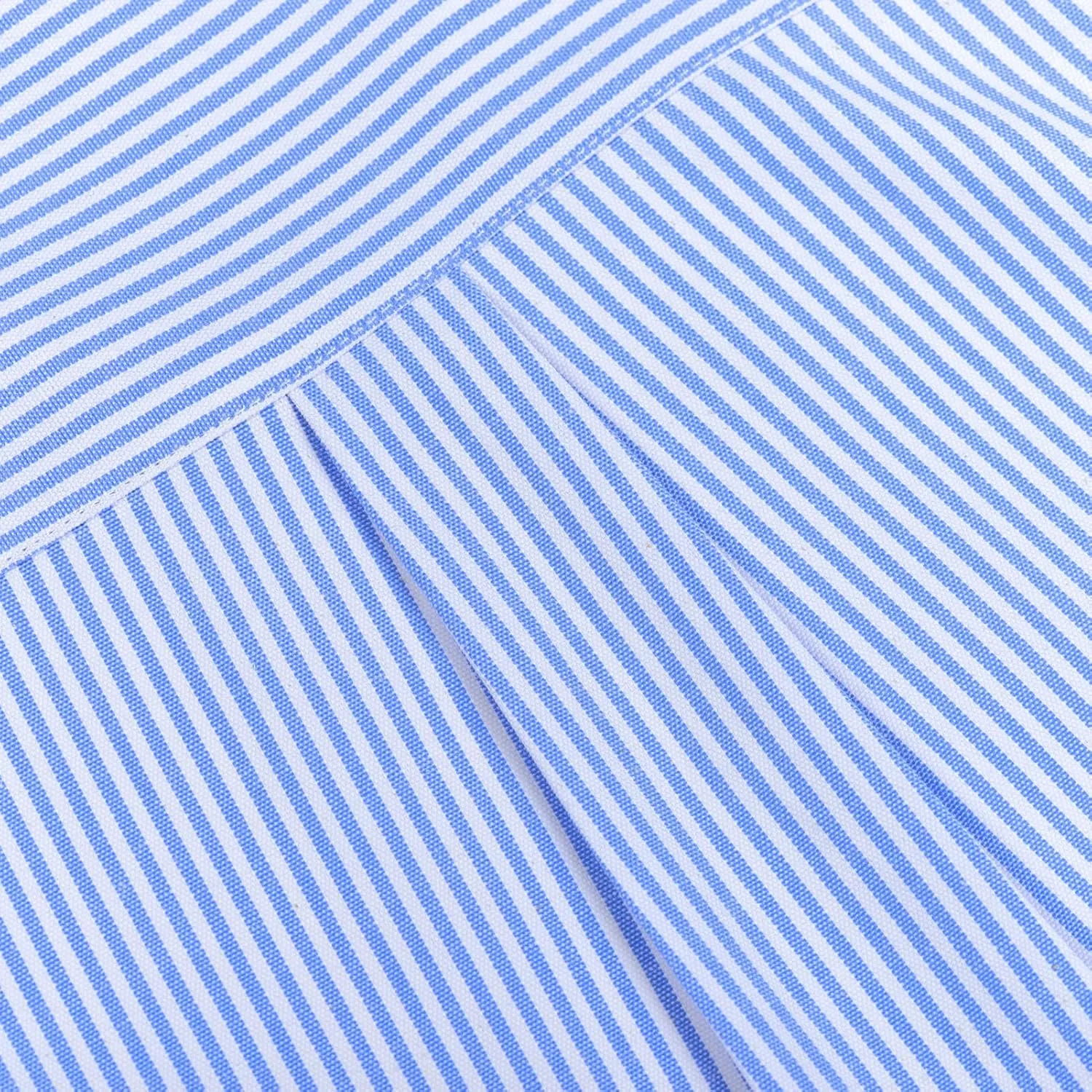 Men's Stylish Cotton Blend Casual Oxford Shirt, Breathable Long Sleeve Button Down Collar Work Shirt