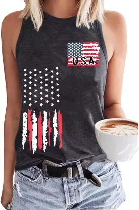 MHTOR Whisper Words of Wisdom Dragonfly Tank Summer Casual Beach Camping Party Women's Loose Sleeveless top T-Shirt Vest