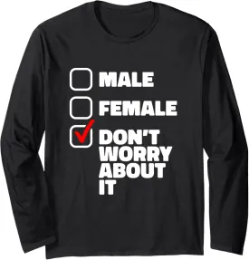 Neutral Non Binary Pride - Genderless Gender Fluid Long Sleeve T-Shirt