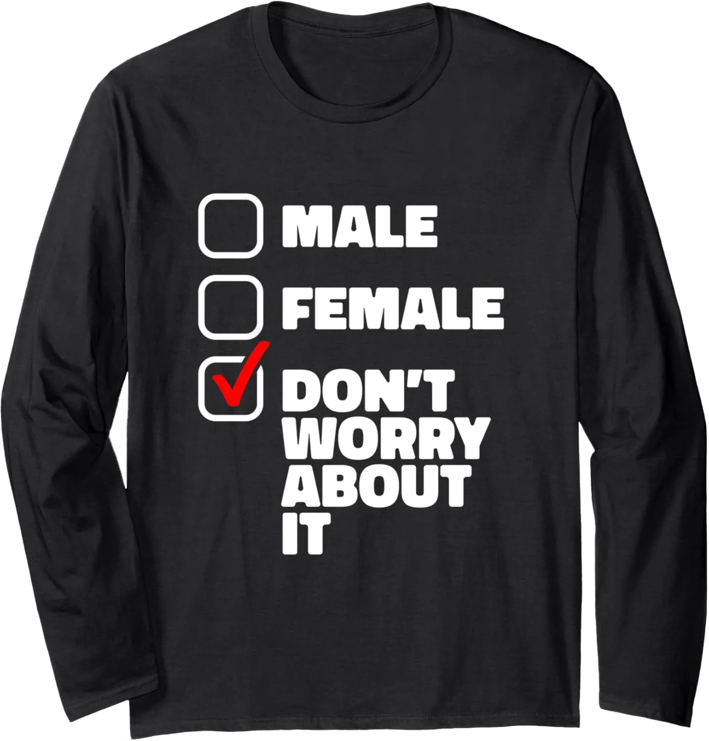 Neutral Non Binary Pride - Genderless Gender Fluid Long Sleeve T-Shirt