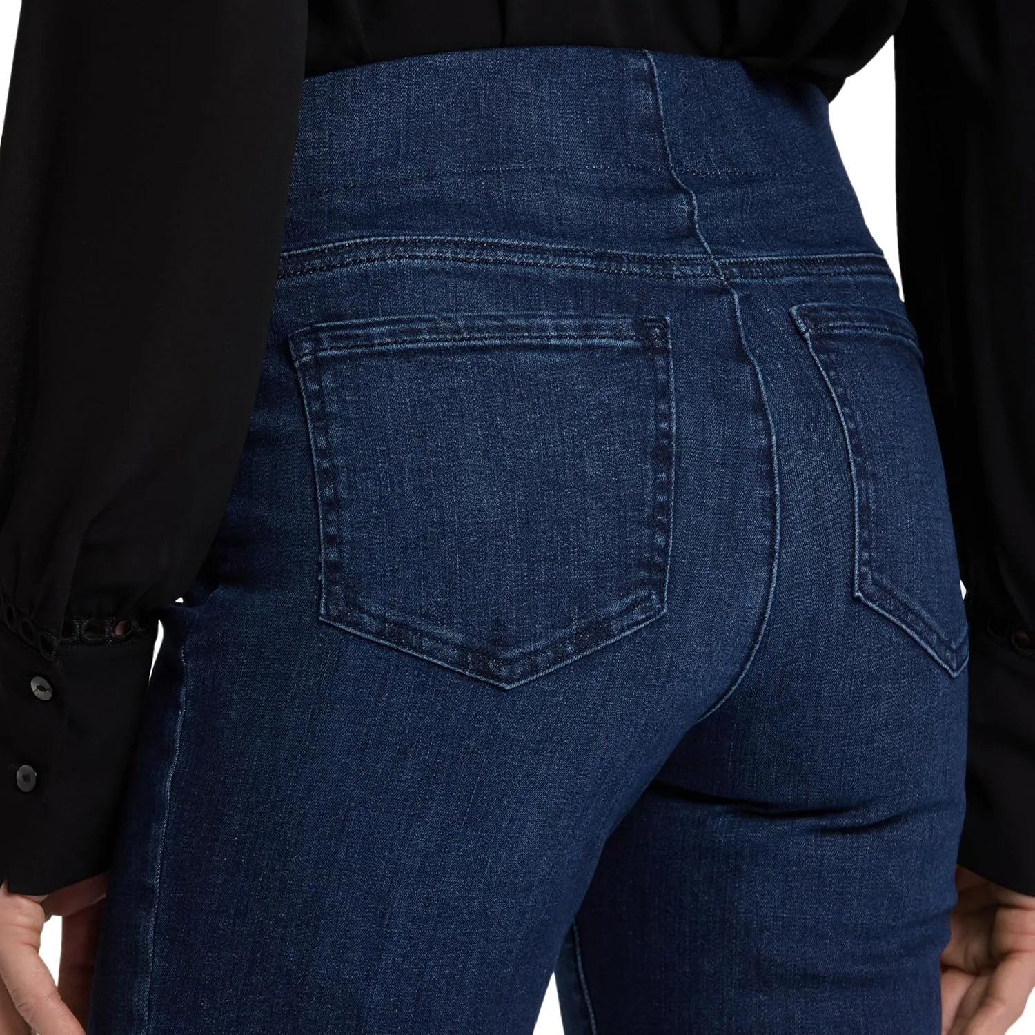 NYDJ Women's Pull-On Marilyn Straight Jeans - Effortless Comfort and Style, Women's Denim Straight Jeans for Daily Wear