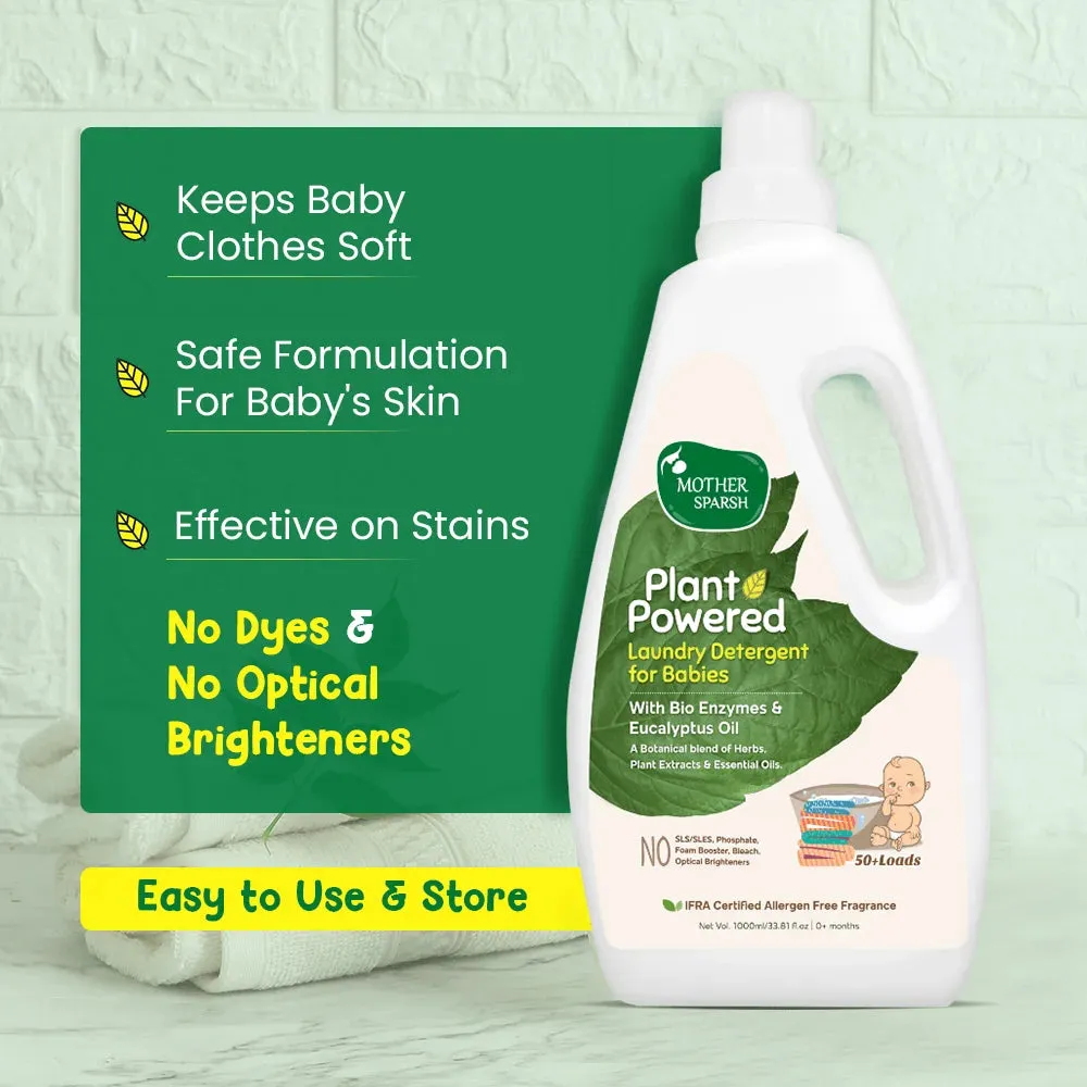 Plant Powered Natural Laundry Detergent Refill Pack For Babies