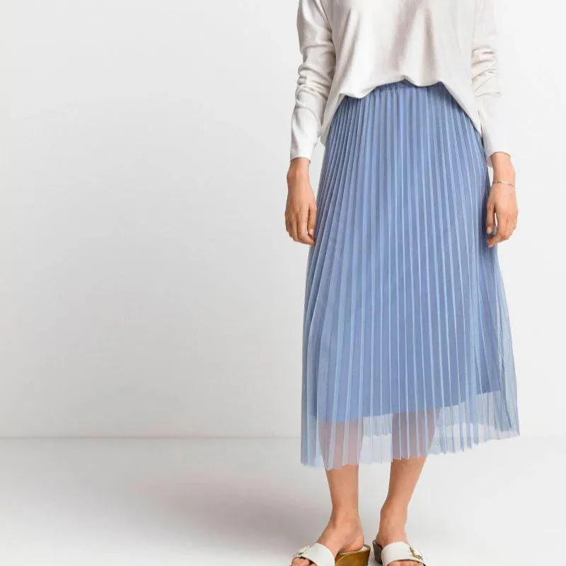 Rich & Royal Tulle Plissee Skirt