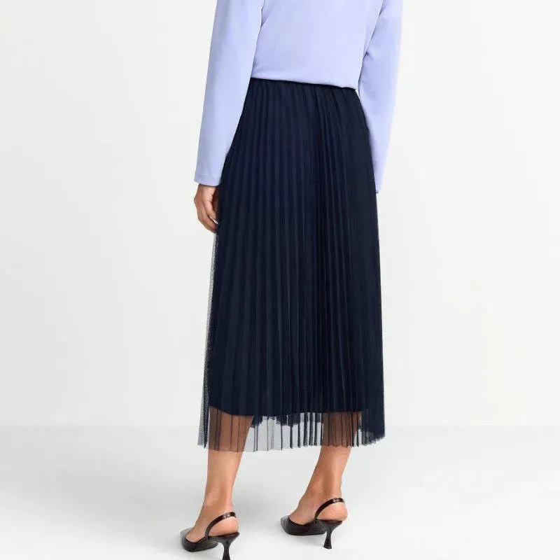 Rich & Royal Tulle Plissee Skirt