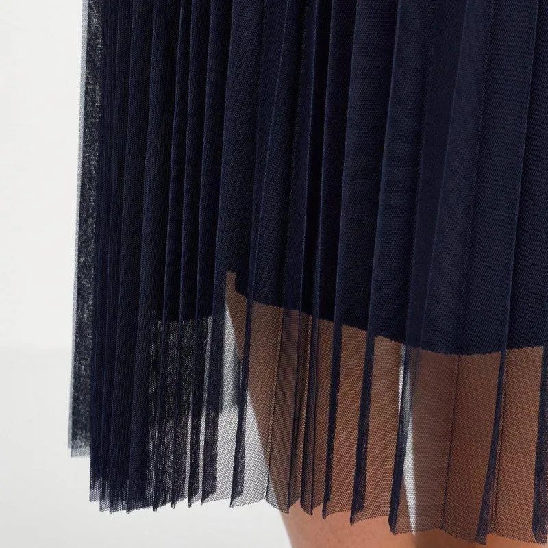 Rich & Royal Tulle Plissee Skirt