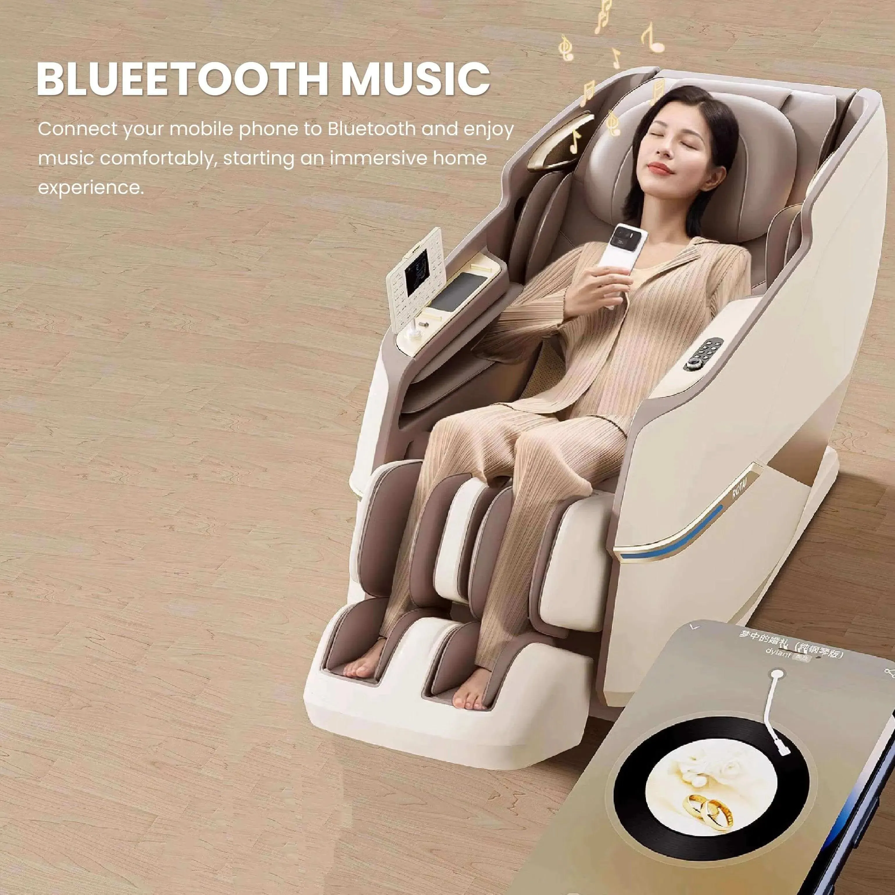 Royal Magestic Pro Massage Chair (Brown)