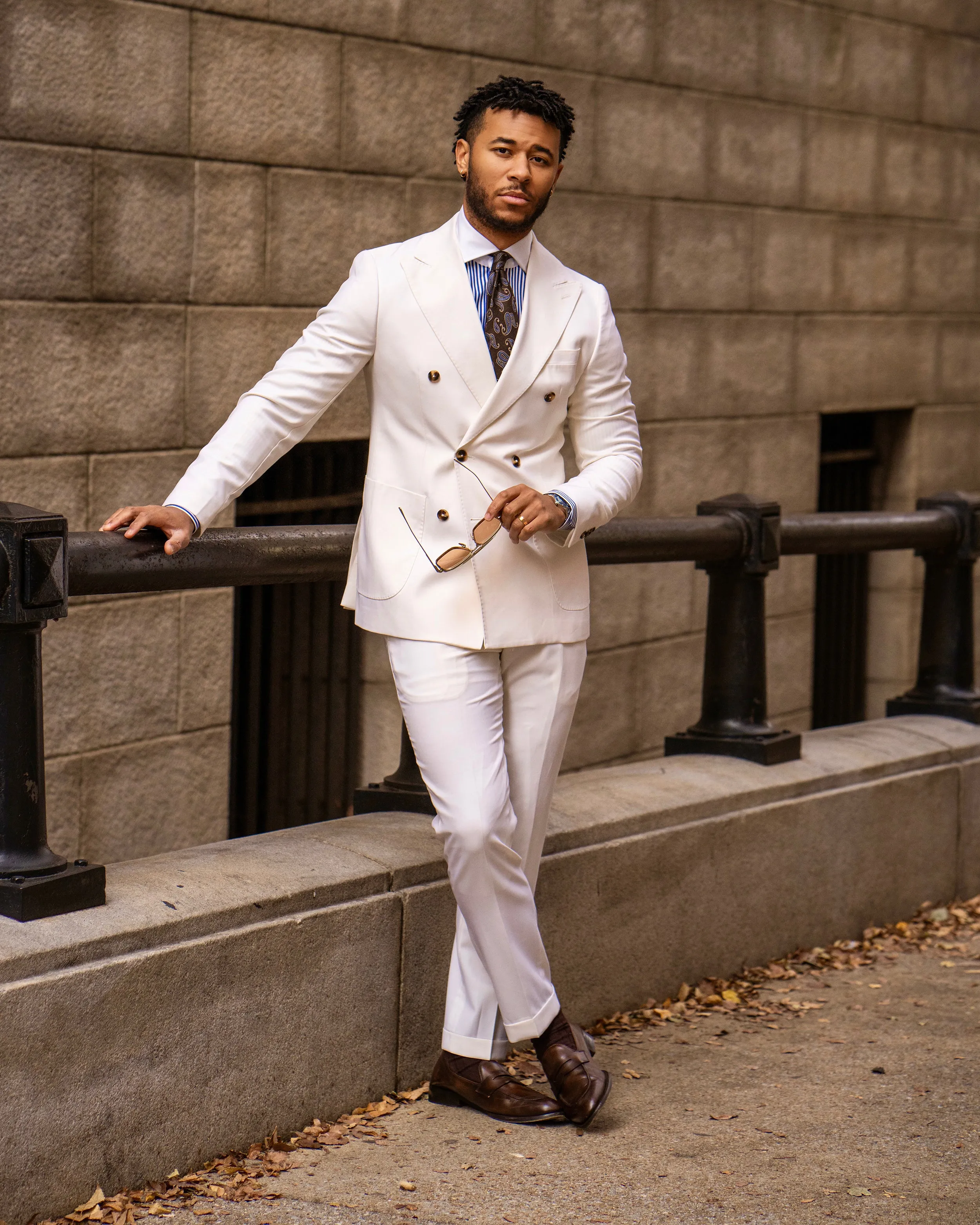 SG Double Breasted Blazer – Ivory