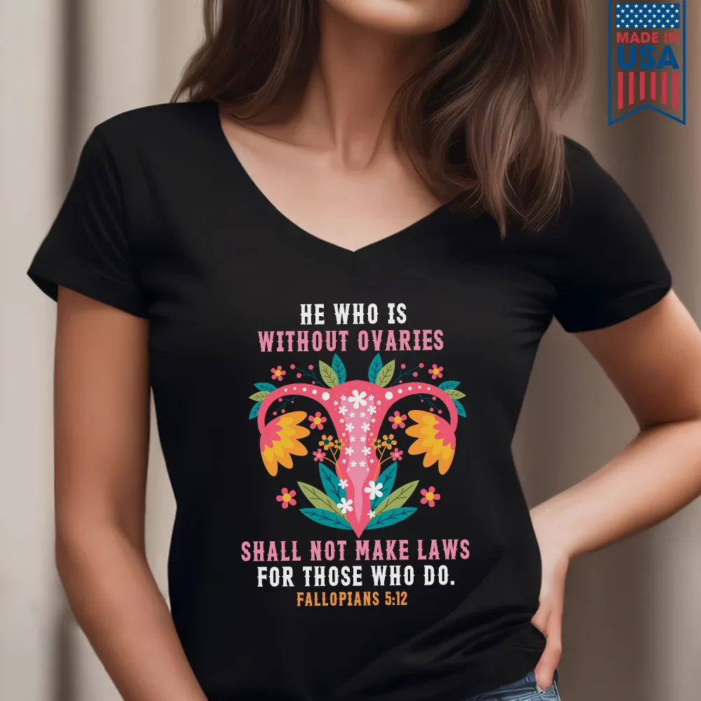 Women's V-neck T-shirt TSVB462
