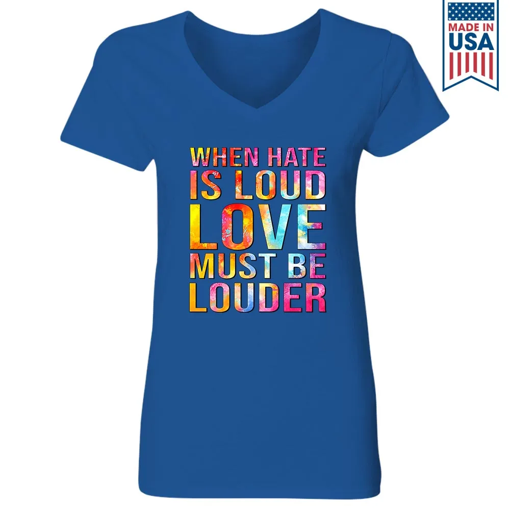 Women's V-neck T-shirt TSVB600