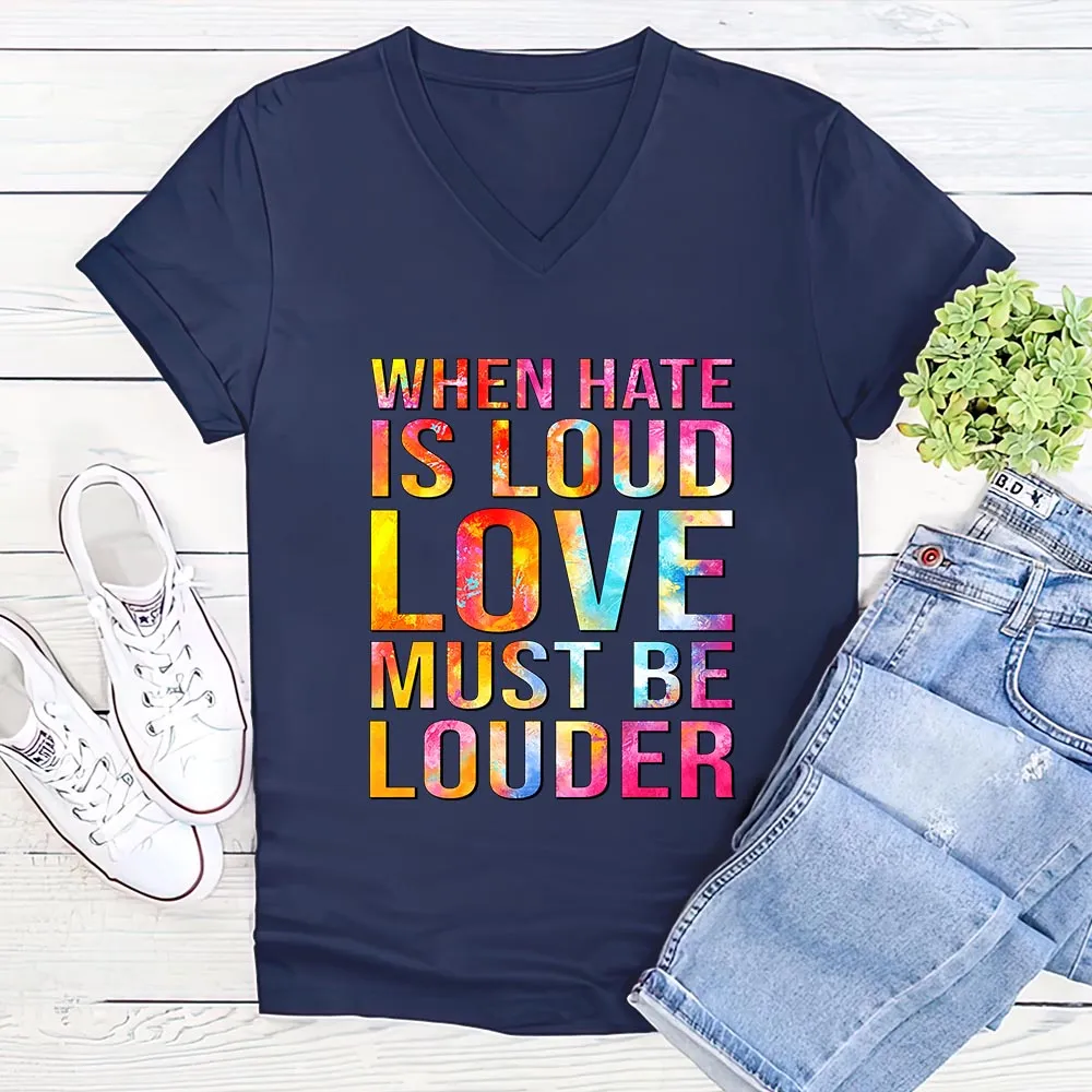 Women's V-neck T-shirt TSVB600