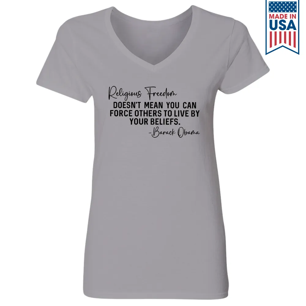 Women's V-neck T-shirt TSVW453