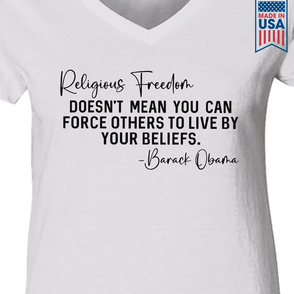 Women's V-neck T-shirt TSVW453