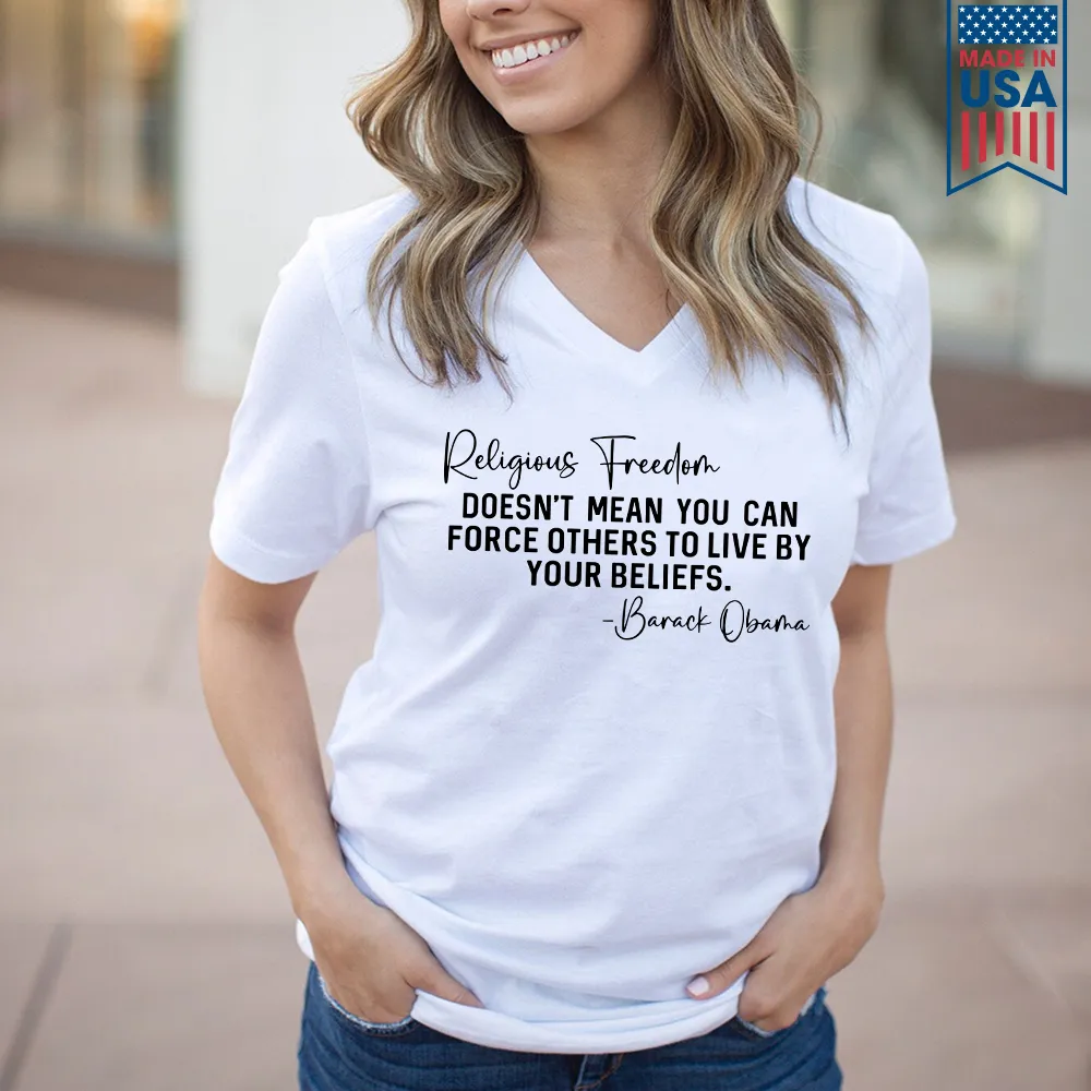 Women's V-neck T-shirt TSVW453