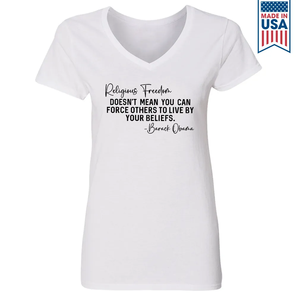Women's V-neck T-shirt TSVW453