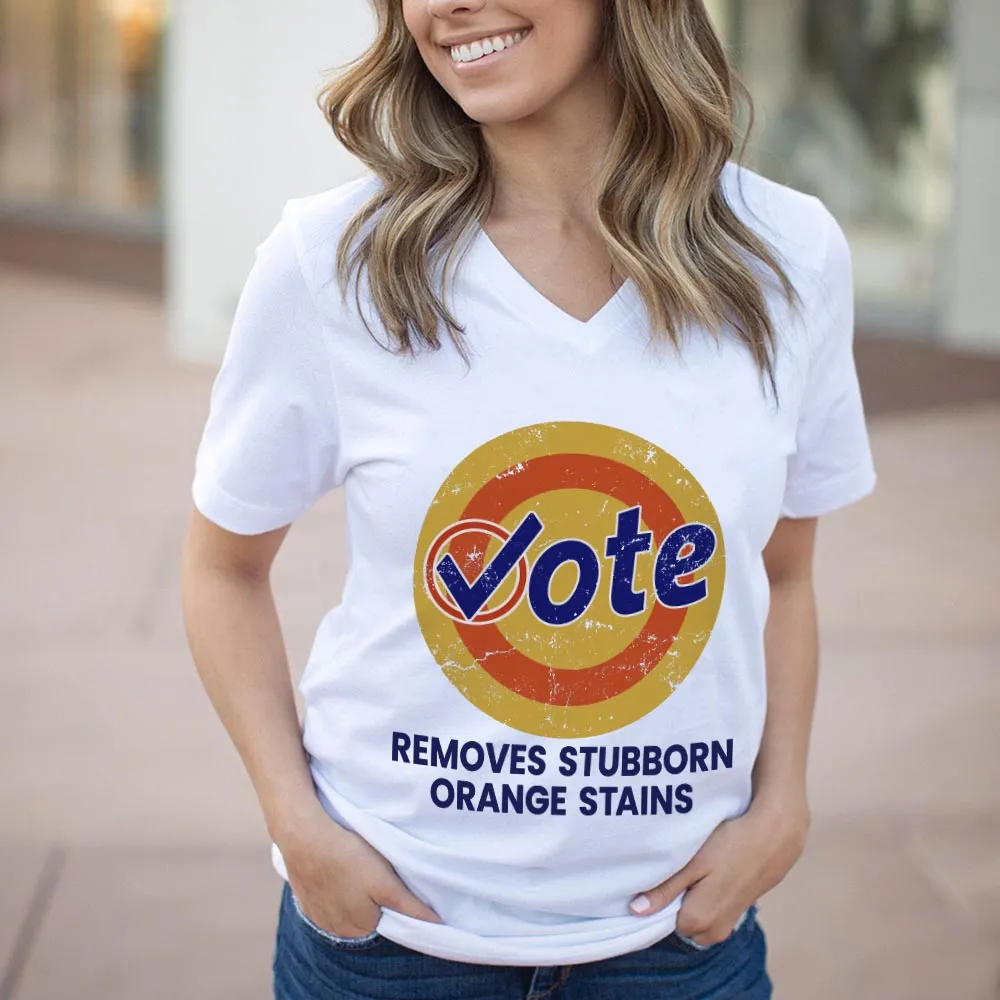 Women's V-neck T-shirt TSVW619